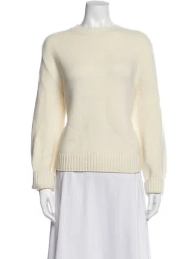 Pre-owned Twp Cashmere Crew Neck Sweater W/ Tags In Yellow