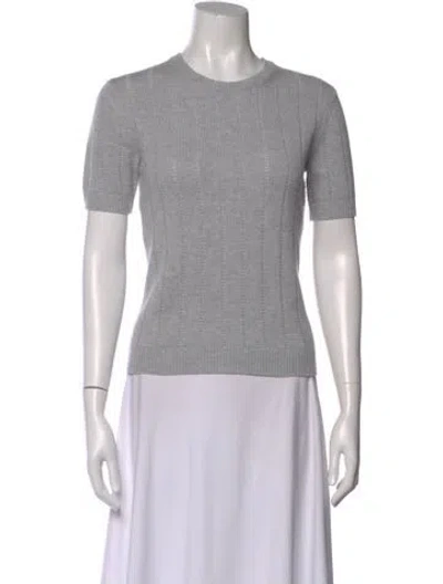 Pre-owned Twp Cashmere Crew Neck Top In White