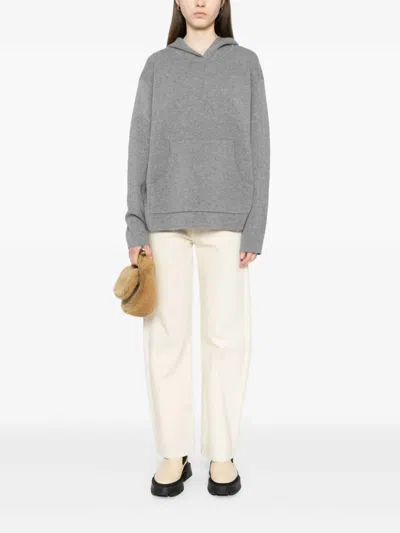Twp Cashmere Hoodie In Heather Grey