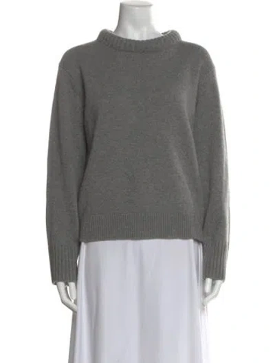 Pre-owned Twp Cashmere Mock Neck Sweater In Neutral