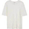 Twp Knit Big Boy Tee In Ivory