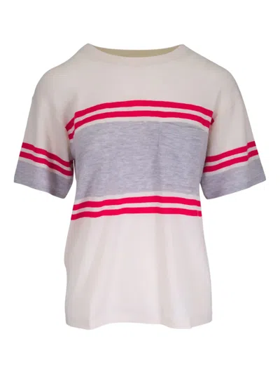 Twp T-shirt Aus Kaschmir In Gray