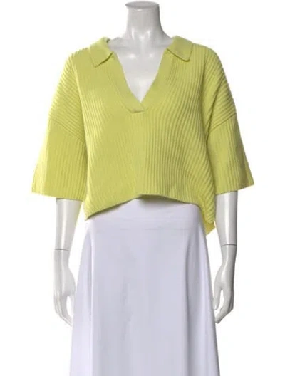 Pre-owned Twp Cashmere V-neck Sweater In Multi