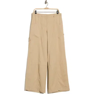 Twp Chrystie Street Wide Leg Utility Pants In Gold