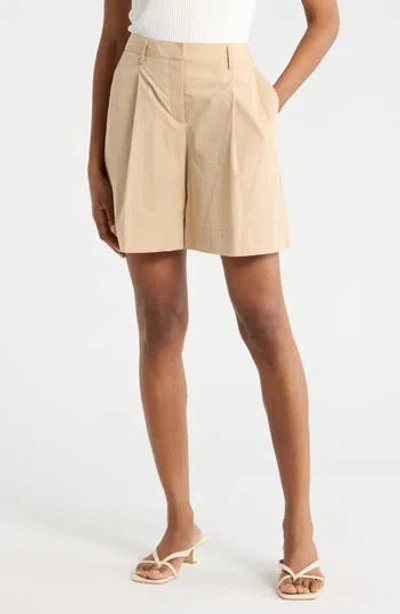 Twp Cisco Cotton Shorts In Neutral