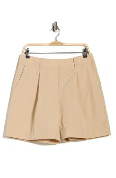 Twp Cisco Cotton Shorts In Brown