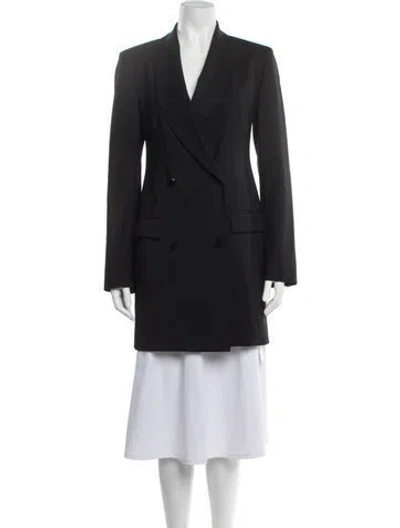 Pre-owned Twp Coat In Black