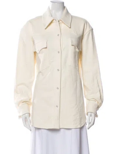 Pre-owned Twp Cotton Jacket In Neutrals