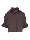 Twp Cotton Shirt In Brown