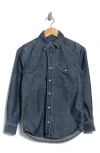 Twp Cowboy Take Me Away Corduroy Shirt In Blue