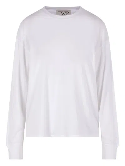 TWP CREW-NECK LONG-SLEEVE T-SHIRT
