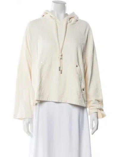 Pre-owned Twp Crew Neck Long Sleeve Top In Neutral