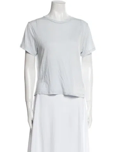 Pre-owned Twp Crew Neck Short Sleeve T-shirt In Blue