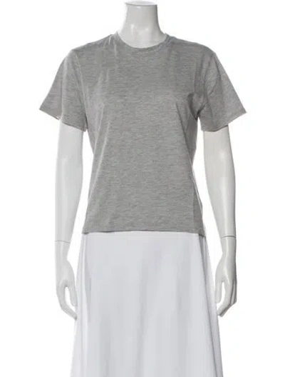 Pre-owned Twp Crew Neck Short Sleeve T-shirt W/ Tags In Gray