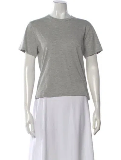 Pre-owned Twp Crew Neck Short Sleeve T-shirt W/ Tags In Gray