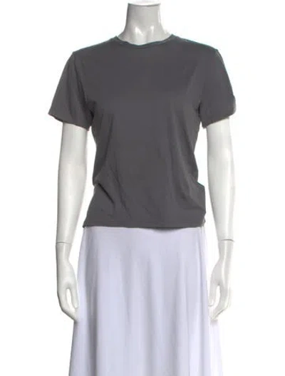 Pre-owned Twp Crew Neck Short Sleeve T-shirt W/ Tags In Grey