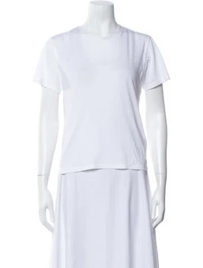 Pre-owned Twp Crew Neck Short Sleeve T-shirt W/ Tags In White