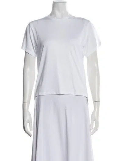 Pre-owned Twp Crew Neck Short Sleeve T-shirt In White