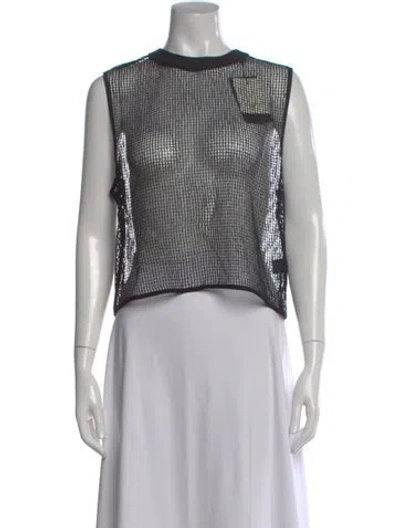 Pre-owned Twp Crew Neck Sleeveless Top W/ Tags In White
