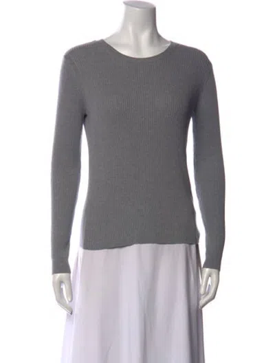 Pre-owned Twp Crew Neck Sweater In Grey