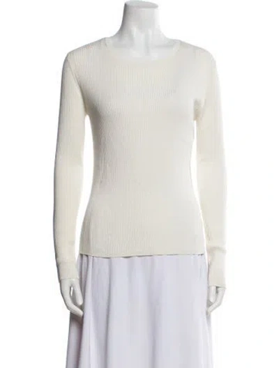 Pre-owned Twp Crew Neck Sweater In Neutral