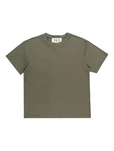 Twp Crew-neck T-shirt In Green