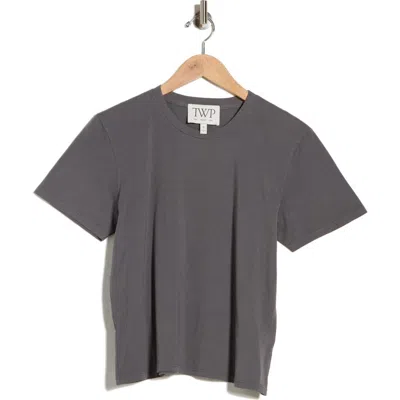 Twp Crewneck Short Sleeve T-shirt In Gray