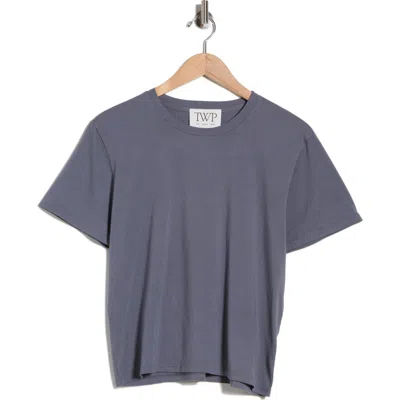 Twp Crewneck Short Sleeve T-shirt In Purple