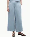 Twp Cropped Howard Pants In Light Indigo In Blue