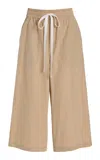 Twp Cropped Main St Cotton-poplin Pants