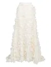 Twp Cry Me A River Maxi Skirt In Neutral