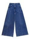 Twp Dancing In The Dark Cotton Jeans In Blue