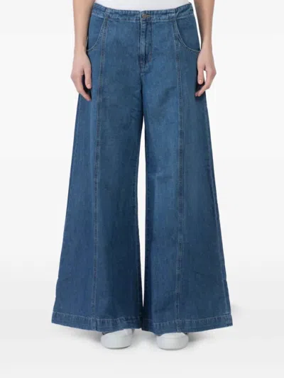 Twp Dancing In The Dark Jean In Vintage Wash In Blue
