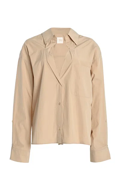 Twp Day After Cotton Shirt In Tan