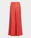Twp Dees Cotton Linen Wide-leg Trousers In Multi