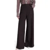 Twp Dees Wide-leg Linen Trousers In Brown
