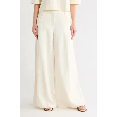 Twp Dees Wide Leg Pants In White