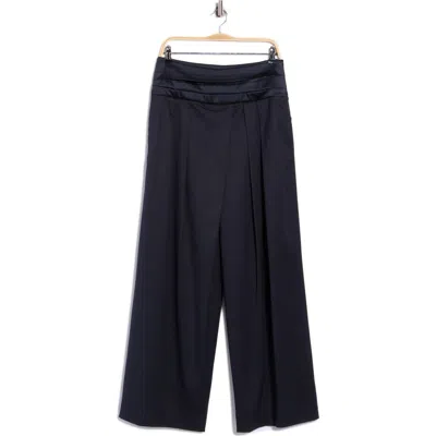 Twp Delancey St Pleated Wide Leg Pants In Blue