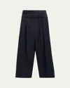 Twp Delancey St. Silk Twill Pants In Black