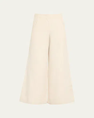 Twp Demie Cotton-linen Twill Pants