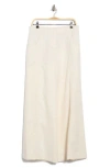 Twp Demie Linen Blend Wide Leg Pants In White