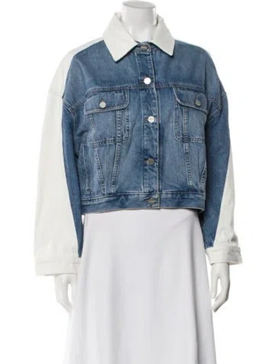 Pre-owned Twp Denim Jacket In Blue