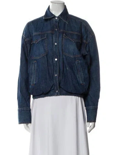 Pre-owned Twp Denim Jacket In Blue