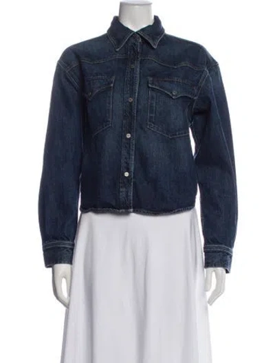 Pre-owned Twp Denim Jacket In Blue