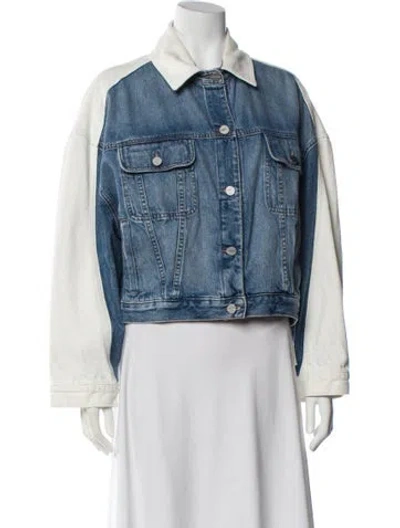 Pre-owned Twp Denim Jacket In Blue