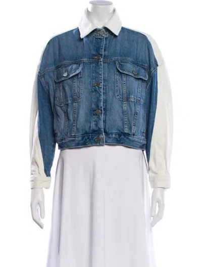 Pre-owned Twp Denim Jacket In Blue