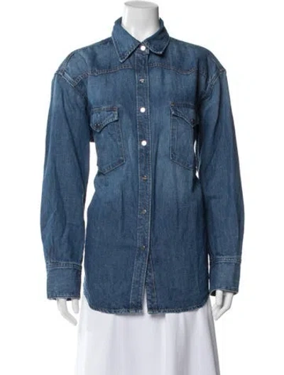 Pre-owned Twp Denim Jacket In Blue