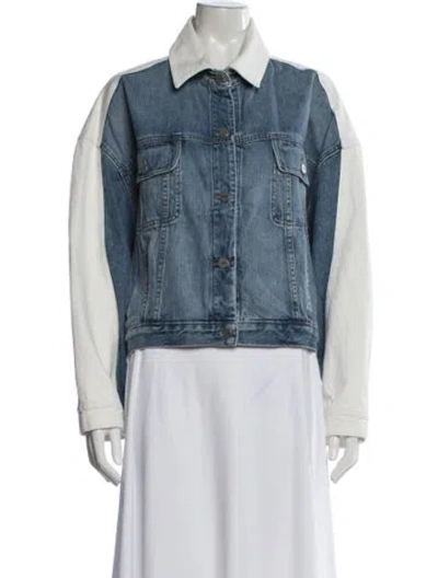 Pre-owned Twp Denim Jacket In Blue