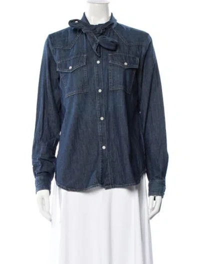 Pre-owned Twp Denim Jacket In Blue