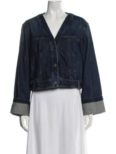 Pre-owned Twp Denim Jacket In Blue